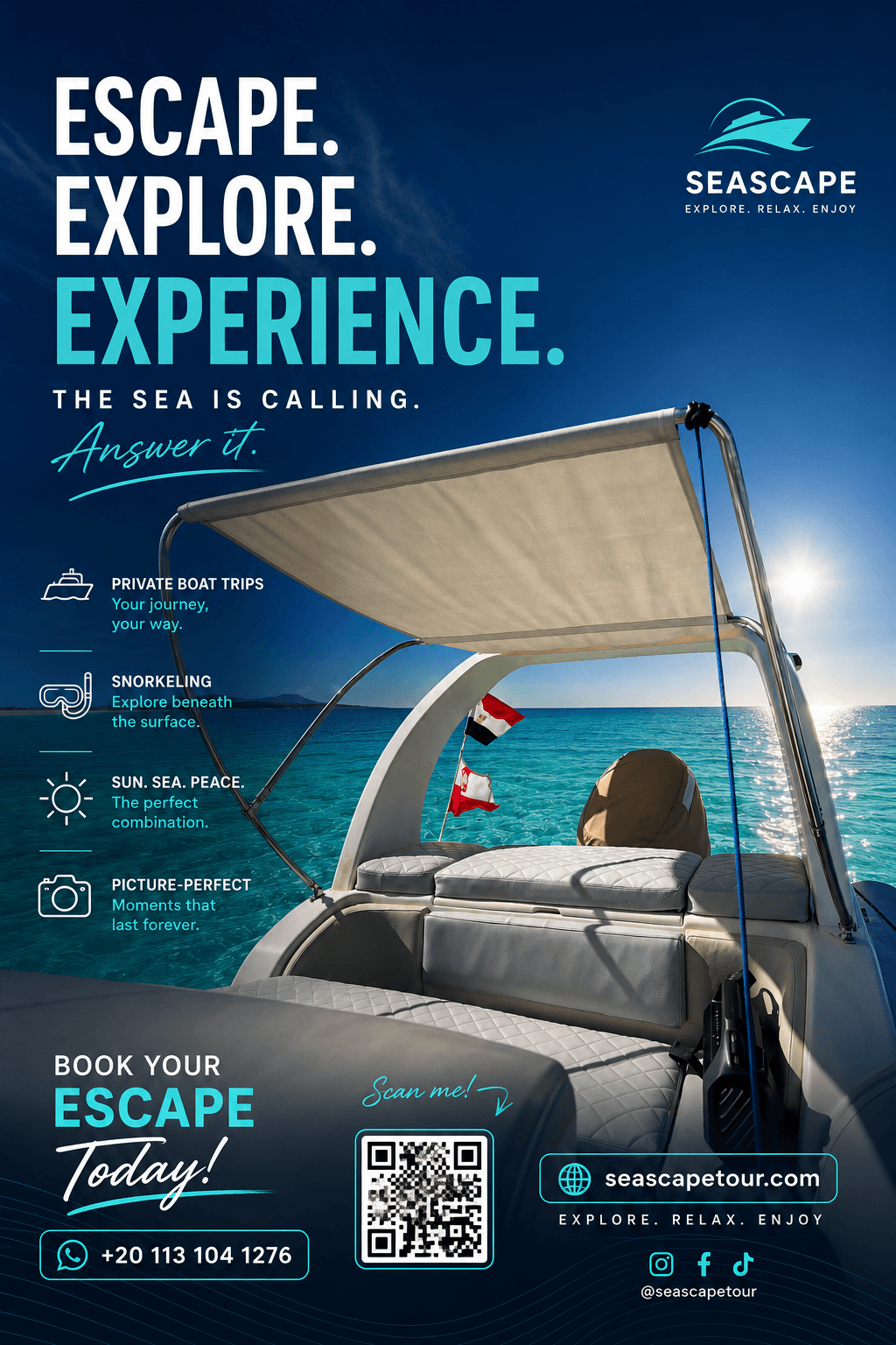 Hurghada: Sandbank Abu Minqar Islands Private Speedboat Tour